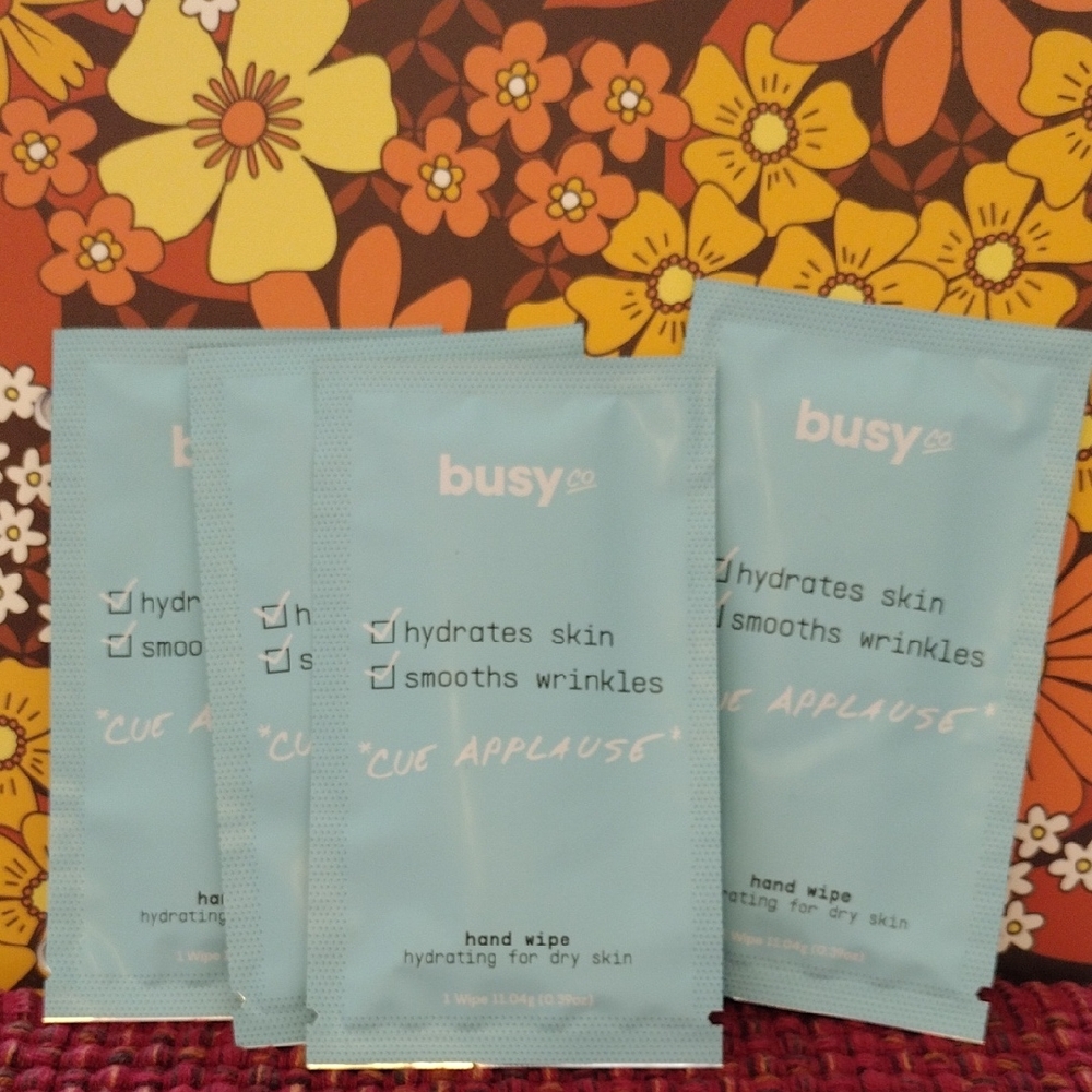 Busy co Hand Wipes for Dry Skin
